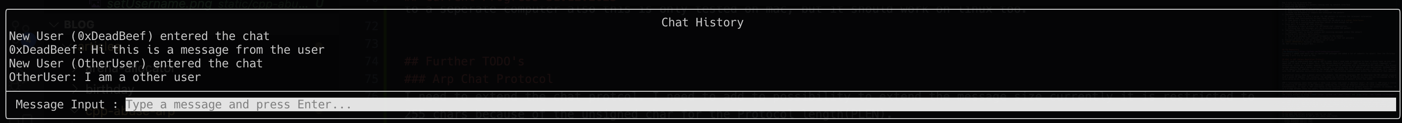 Chat History